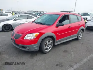 2006 Pontiac Vibe with VIN 5Y2SL65876Z462030, listed as a IAAI auction lot 41494334 with 123,094 mi miles. Bid and sale history available at carsss.com. Image 2.