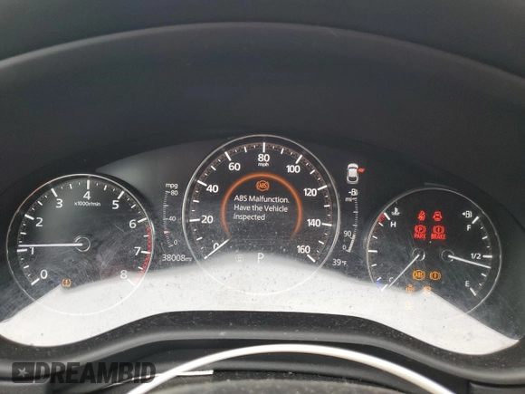 2022 Mazda CX-30 2.5 Turbo with VIN 3MVDMBAY5NM447836, listed as a Copart auction lot 87030384 with 38,008 mi miles and Salvage Title. Bid and sale history available at DreamBid. Image 9.