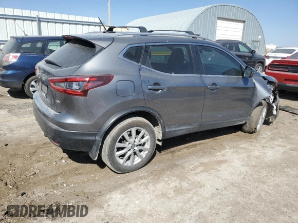 2020 Nissan Rogue SV z VIN JN1BJ1CV4LW252146, wystawiony jako Copart lot #48693745 z przebiegiem 67 427 mil mil oraz Szkoda całkowita • Salvage title. Historia ofert i sprzedaży dostępna na DreamBid. Obrazek 3.