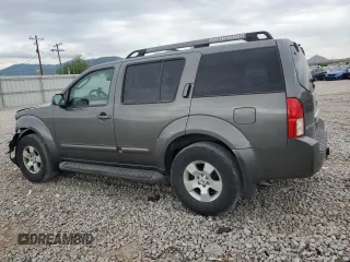 2006 Nissan Pathfinder SE with VIN 5N1AR18W76C671614, listed as a Copart auction lot 61394934 with 237,221 mi miles and Salvage Title. Bid and sale history available at carsss.com. Image 2.