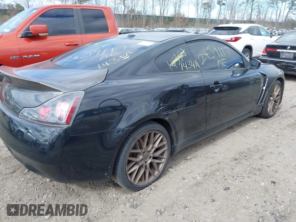 2008 Infiniti G37 Coupe Journey with VIN JNKCV64E18M115877, listed as a IAAI auction lot 42061194 with Not Provided miles. Bid and sale history available at carsss.com. Image 4.