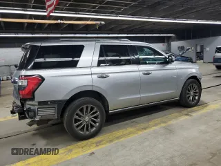 2020 Ford Expedition Limited z VIN 1FMJU2AT0LEA68797, wystawiony jako Copart lot #53725085 z przebiegiem 83 655 mil mil oraz Szkoda całkowita • Salvage title. Historia ofert i sprzedaży dostępna na DreamBid. Obrazek 3.