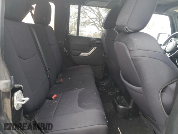 2015 Jeep Wrangler Unlimited Sahara with VIN 1C4BJWEG3FL530114, listed as a Copart auction lot 49444135 with 156,669 mi miles and Salvage Title. Bid and sale history available at carsss.com. Image 11.