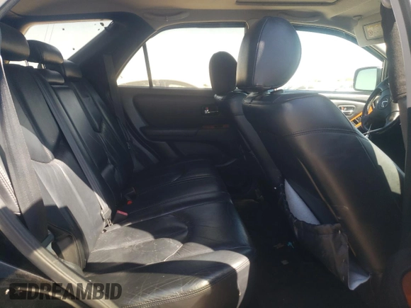 2001 Lexus RX 300 with VIN JTJHF10U810204442, listed as a Copart auction lot 73035264 with 128,076 mi miles and Salvage Title. Bid and sale history available at carsss.com. Image 11.