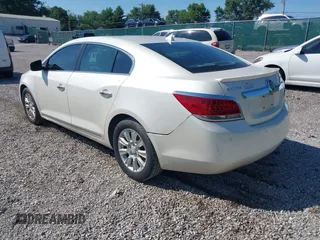 2012 Buick LaCrosse Premium 1 with VIN 1G4GD5ER7CF190013, listed as a IAAI auction lot 42418418 with 203,399 mi miles and . Bid and sale history available at DreamBid. Image 3.