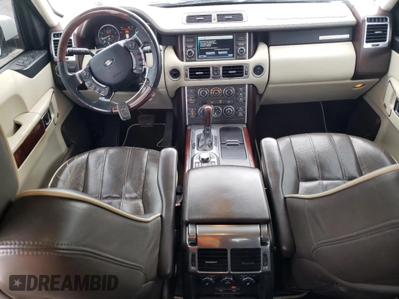 2012 Land Rover Range Rover HSE Lux with VIN SALMF1D45CA372976, listed as a Copart auction lot 48302545 with 178,639 mi miles and Salvage title. Bid and sale history available at DreamBid. Image 8.