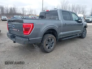 2023 Ford F-150 XL with VIN 1FTFW1ED2PFB98355, listed as a IAAI auction lot 42000505 with 14,777 mi miles and . Bid and sale history available at carsss.com. Image 4.