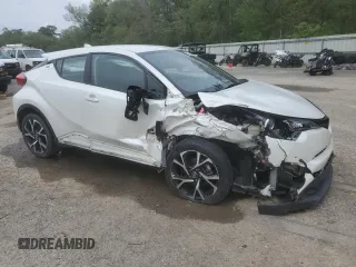 2018 Toyota C-HR XLE with VIN NMTKHMBX6JR060011, listed as a Copart auction lot 51620895 with 52,314 mi miles and Salvage Title. Bid and sale history available at carsss.com. Image 4.