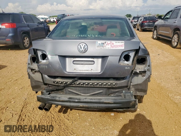 2006 Volkswagen Jetta 2.5L with VIN 3VWRF81K86M787335, listed as a Copart auction lot 64743315 with 167,886 mi miles and Salvage title. Bid and sale history available at DreamBid. Image 6.
