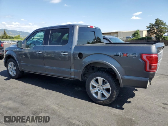 2017 Ford F-150 XL with VIN 1FTEW1EG0HFB89788, listed as a Copart auction lot 54906695 with 109,506 mi miles and Salvage Title. Bid and sale history available at carsss.com. Image 2.