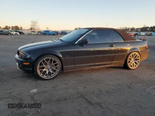2001 BMW 3 Series 325Ci with VIN WBABS33461JY41462, listed as a Copart auction lot 84699544 with 234,612 mi miles and Salvage Title. Bid and sale history available at carsss.com. Image 1.