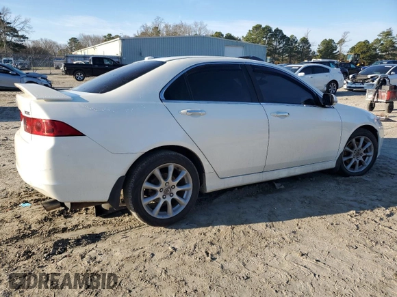 2006 Acura TSX Navi with VIN JH4CL969X6C005369, listed as a Copart auction lot 46983135 with 271,643 mi miles and Salvage title. Bid and sale history available at DreamBid. Image 3.