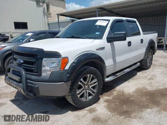 2013 Ford F-150 XL with VIN 1FTEW1CM1DFA73518, listed as a IAAI auction lot 42547017 with 173,416 mi miles and . Bid and sale history available at DreamBid. Image 2.