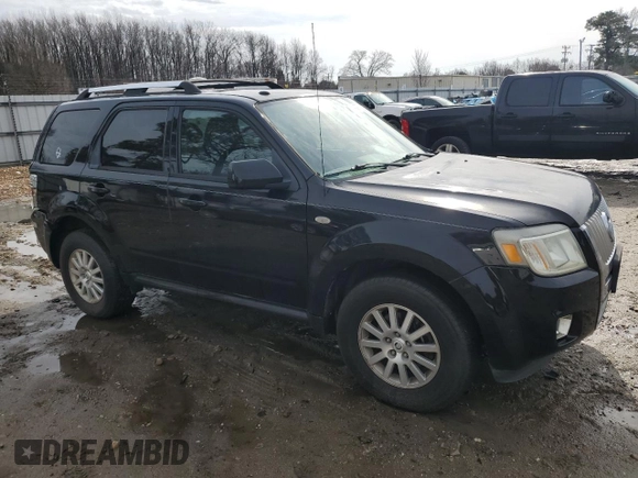 2009 Mercury Mariner Premier z VIN 4M2CU87719KJ20338, wystawiony jako Copart lot #42972595 z przebiegiem 148 871 mil mil oraz Szkoda całkowita • Salvage title. Historia ofert i sprzedaży dostępna na DreamBid. Obrazek 4.