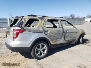 2015 Ford Explorer Limited with VIN 1FM5K7F86FGB74673, listed as a Copart auction lot 48684105 with 0 mi miles and Non Repairable. Bid and sale history available at carsss.com. Image 3.