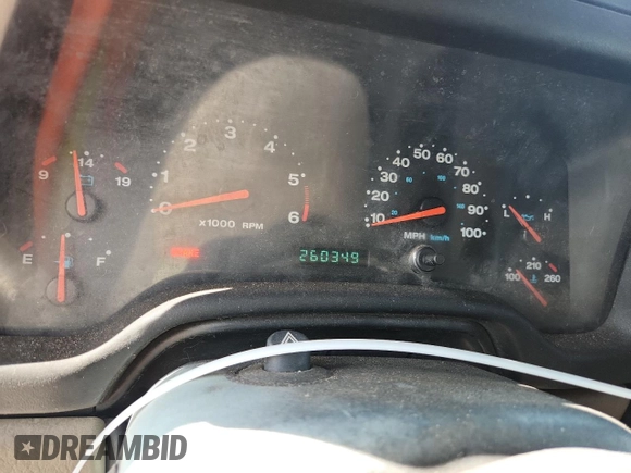 2003 Jeep Wrangler Rubicon with VIN 1J4FA69S13P310131, listed as a Copart auction lot 59139025 with 260,349 mi miles and Salvage title. Bid and sale history available at DreamBid. Image 9.