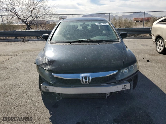 2010 Honda Civic Sdn LX-S with VIN 19XFA1F69AE041499, listed as a Copart auction lot 50661165 with 195,093 mi miles and Salvage Title. Bid and sale history available at carsss.com. Image 5.