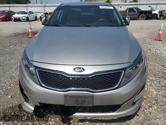 2014 Kia Optima LX z VIN KNAGM4A78E5481631, wystawiony jako Copart lot #59147915 z przebiegiem 190 902 mil mil oraz Szkoda całkowita • Salvage title. Historia ofert i sprzedaży dostępna na DreamBid. Obrazek 5.
