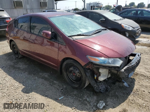 2011 Honda Insight EX with VIN JHMZE2H75BS011216, listed as a Copart auction lot 60434195 with 108,288 mi miles and Salvage title. Bid and sale history available at DreamBid. Image 4.