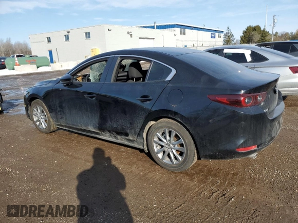 2025 Mazda 3 S Preferred with VIN JM1BPACM0S1751444, listed as a Copart auction lot 47812845 with Not Provided miles and Non Repairable. Bid and sale history available at DreamBid. Image 2.