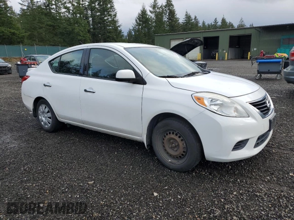 2014 Nissan Versa SV with VIN 3N1CN7AP2EL830172, listed as a Copart auction lot 51309265 with 163,982 mi miles and Clean Title. Bid and sale history available at DreamBid. Image 4.