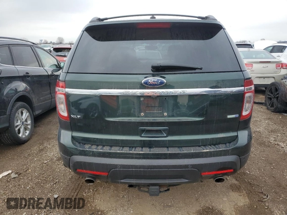 2013 Ford Explorer XLT with VIN 1FM5K8D87DGB51909, listed as a Copart auction lot 52037275 with 115,493 mi miles and Salvage Title. Bid and sale history available at carsss.com. Image 6.