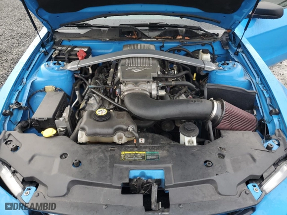 2010 Ford Mustang GT with VIN 1ZVBP8CH0A5108494, listed as a Copart auction lot 41536415 with 108,023 mi miles and Salvage Title. Bid and sale history available at carsss.com. Image 13.
