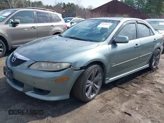 2004 Mazda Mazda6 s with VIN 1YVFP80D545N30474, listed as a IAAI auction lot 42028335 with 1 mi miles. Bid and sale history available at carsss.com. Image 2.