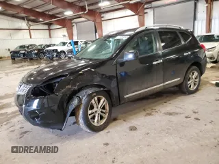 2012 Nissan Rogue S with VIN JN8AS5MVXCW707839, listed as a Copart auction lot 59579645 with 165,433 mi miles and Non repairable. Bid and sale history available at DreamBid. Image 1.