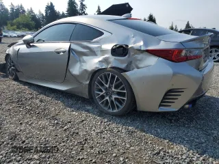 2016 Lexus RC 300 F Sport with VIN JTHSM5BC5G5000752, listed as a Copart auction lot 62030615 with 111,161 mi miles and Salvage title. Bid and sale history available at DreamBid. Image 2.