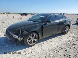 2010 Lexus IS 350 with VIN JTHBE5C26A5024312, listed as a Copart auction lot 58079355 with 165,912 mi miles and Salvage title. Bid and sale history available at DreamBid. Image 1.