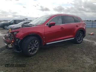 2020 Mazda CX-9 Signature with VIN JM3TCBEY4L0407328, listed as a Copart auction lot 50994685 with 65,761 mi miles and Salvage Title. Bid and sale history available at carsss.com. Image 1.