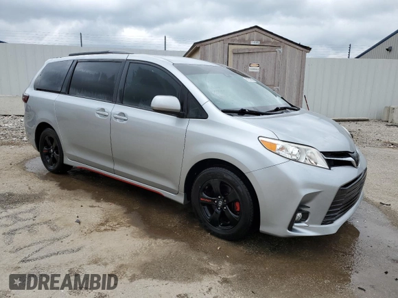 2020 Toyota Sienna LE Auto Access Seat с VIN 5TDKZ3DC1LS040092, выставлен на аукционе Copart как лот 61217895 с пробегом 88 849 миль миль и Списание • Salvage title. История ставок и продаж доступна на DreamBid. Изображение 4.