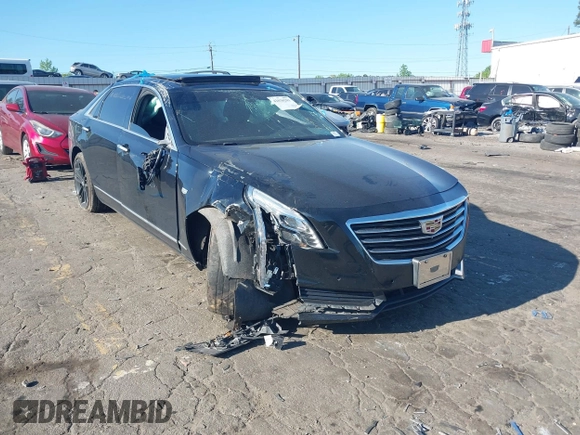 2017 Cadillac CT6 Premium Luxury AWD with VIN 1G6KH5R6XHU206004, listed as a IAAI auction lot 42038201 with 119,445 mi miles and . Bid and sale history available at DreamBid. Image 1.