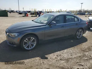 2018 BMW 3 Series 330i xDrive with VIN WBA8D9G51JNU67006, listed as a Copart auction lot 48058325 with 58,890 mi miles and Clean Title. Bid and sale history available at carsss.com. Image 1.