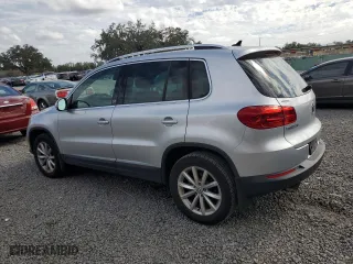 2017 Volkswagen Tiguan Wolfsburg Edition with VIN WVGSV7AX9HW505201, listed as a Copart auction lot 40199474 with 49,278 mi miles and Salvage Title. Bid and sale history available at carsss.com. Image 2.