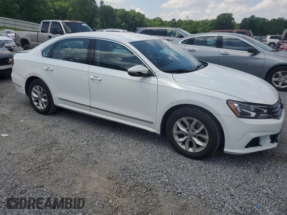 2017 Volkswagen Passat S with VIN 1VWAT7A37HC003482, listed as a Copart auction lot 57311335 with 155,549 mi miles and Salvage title. Bid and sale history available at DreamBid. Image 4.