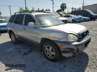 2003 Hyundai Santa Fe GLS z VIN KM8SC13D23U370587, wystawiony jako Copart lot #52775885 z przebiegiem Nie podano mil oraz Szkoda całkowita • Salvage title. Historia ofert i sprzedaży dostępna na DreamBid. Obrazek 4.