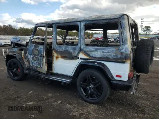 2017 Mercedes-Benz G-Class AMG G 63 with VIN WDCYC7DF1HX272944, listed as a Copart auction lot 44107605 with 0 mi miles and Salvage Title. Bid and sale history available at carsss.com. Image 2.