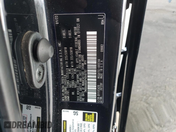 2023 Toyota Corolla Cross XLE z VIN 7MUDAABG6PV048792, wystawiony jako Copart lot #56819095 z przebiegiem 59 189 mil mil oraz Szkoda całkowita • Salvage title. Historia ofert i sprzedaży dostępna na DreamBid. Obrazek 14.