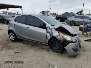 2014 Mazda 2 Sport with VIN JM1DE1KZ7E0171839, listed as a Copart auction lot 54246295 with 179,317 mi miles and Salvage Title. Bid and sale history available at carsss.com. Image 4.