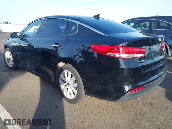 2016 Kia Optima EX with VIN 5XXGU4L37GG119415, listed as a IAAI auction lot 41242191 with 92,657 mi miles. Bid and sale history available at carsss.com. Image 3.