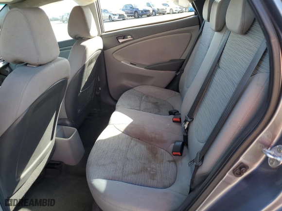 2015 Hyundai Accent GLS with VIN KMHCT4AEXFU884256, listed as a Copart auction lot 52094315 with 146,607 mi miles and Salvage Title. Bid and sale history available at carsss.com. Image 11.