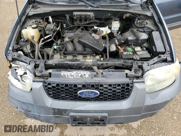 2005 Ford Escape XLT with VIN 1FMYU93145KD64154, listed as a Copart auction lot 74373964 with 85,906 mi miles and Salvage Title. Bid and sale history available at DreamBid. Image 11.