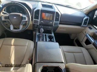 2018 Ford F-150 XL with VIN 1FTEW1EG5JFB38812, listed as a Copart auction lot 52882615 with 137,106 mi miles and Salvage Title. Bid and sale history available at carsss.com. Image 8.