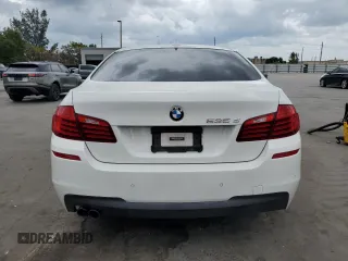 2014 BMW 5 Series 535d with VIN WBAXA5C58ED690402, listed as a Copart auction lot 48124575 with 153,702 mi miles and Salvage Title. Bid and sale history available at DreamBid. Image 6.