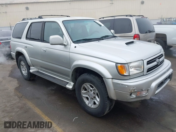 2000 Toyota 4Runner SR5 with VIN JT3GN86RXY0140450, listed as a IAAI auction lot 41374941 with 276,815 mi miles and . Bid and sale history available at DreamBid. Image 1.