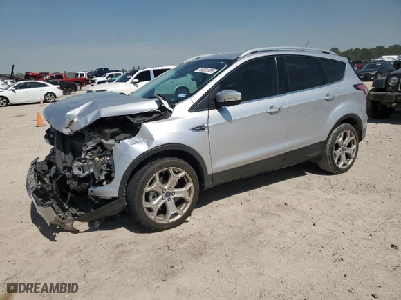 2017 Ford Escape Titanium with VIN 1FMCU0J94HUE54248, listed as a Copart auction lot 48202685 with NaN miles and Salvage Title. Bid and sale history available at carsss.com. Image 1.