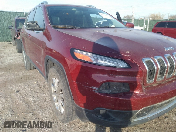 2014 Jeep Cherokee Limited with VIN 1C4PJMDB7EW165272, listed as a IAAI auction lot 35106260 with 102,934 mi miles and . Bid and sale history available at DreamBid. Image 6.
