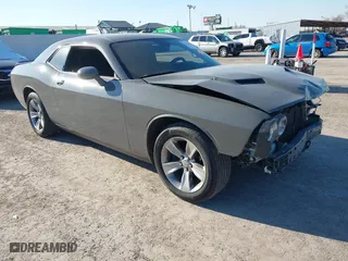 2018 Dodge Challenger SXT with VIN 2C3CDZAGXJH130807, listed as a IAAI auction lot 41342503 with 198,257 mi miles. Bid and sale history available at carsss.com. Image 1.